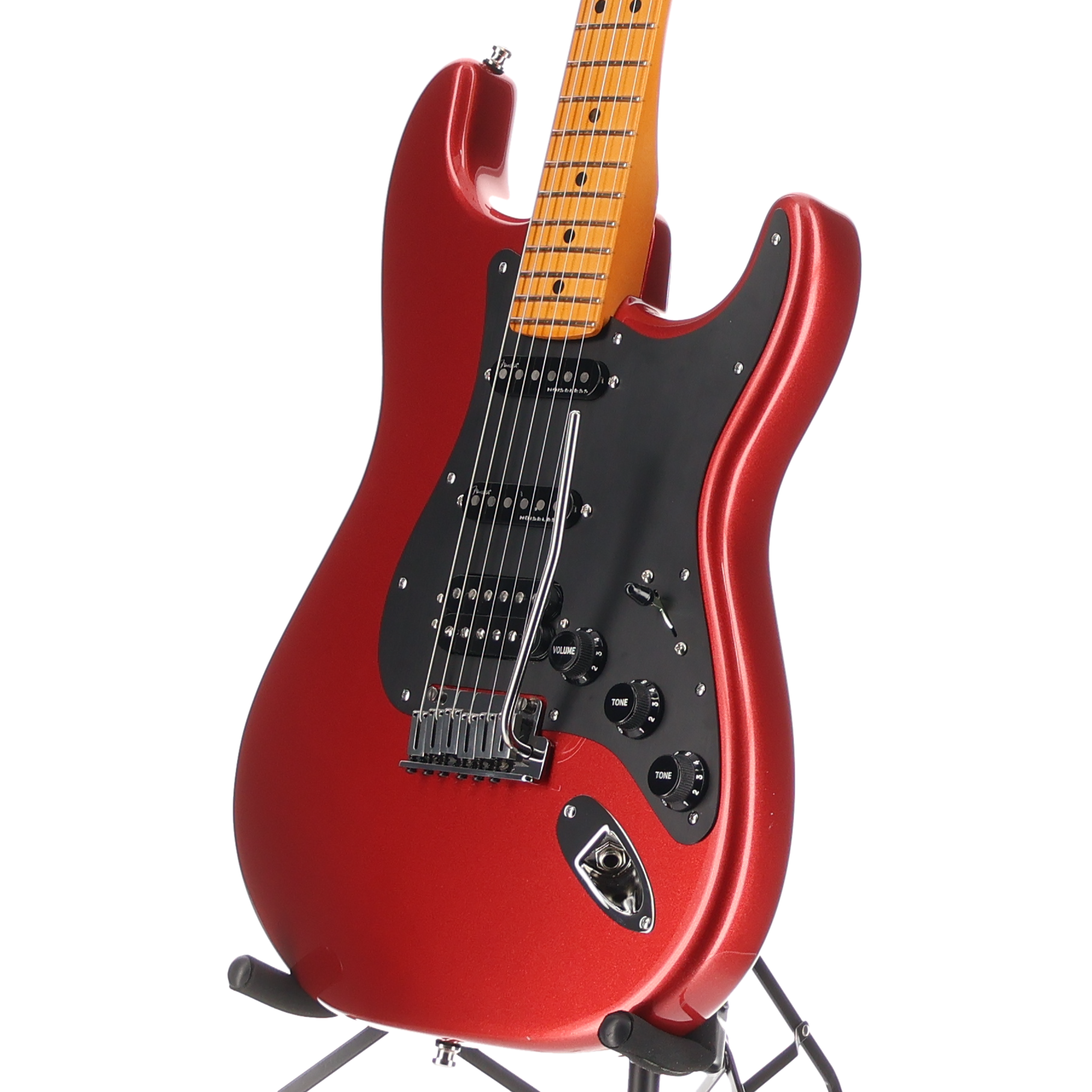 Fender American Ultra II Stratocaster HSS, Maple Fingerboard, Sinister Red (D3) (08252)