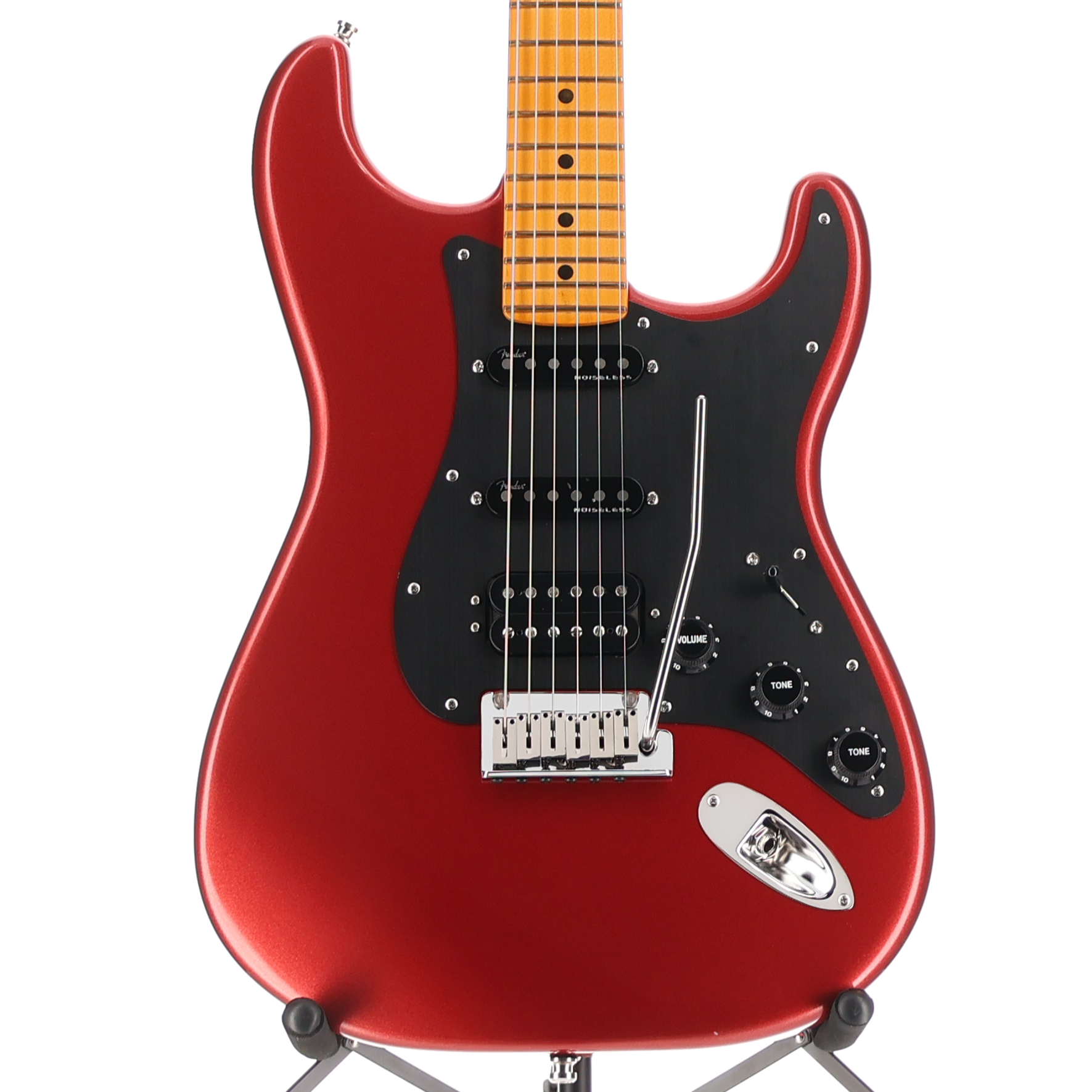 Fender American Ultra II Stratocaster HSS, Maple Fingerboard, Sinister Red (D3) (08252)