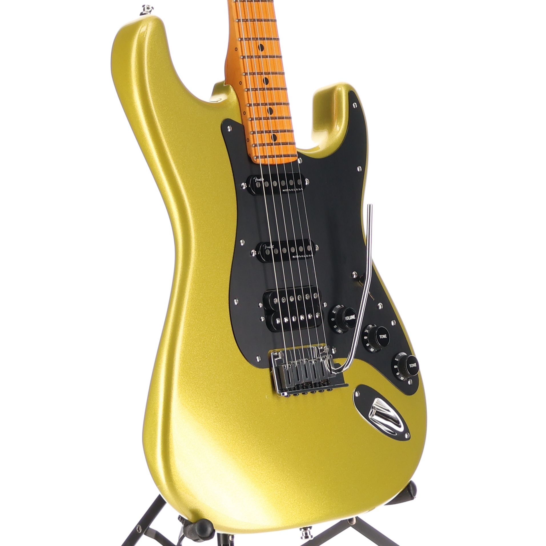Fender American Ultra II Stratocaster HSS, Solar Flare, Maple Fingerboard, Professional Setup (BB9) (31928)