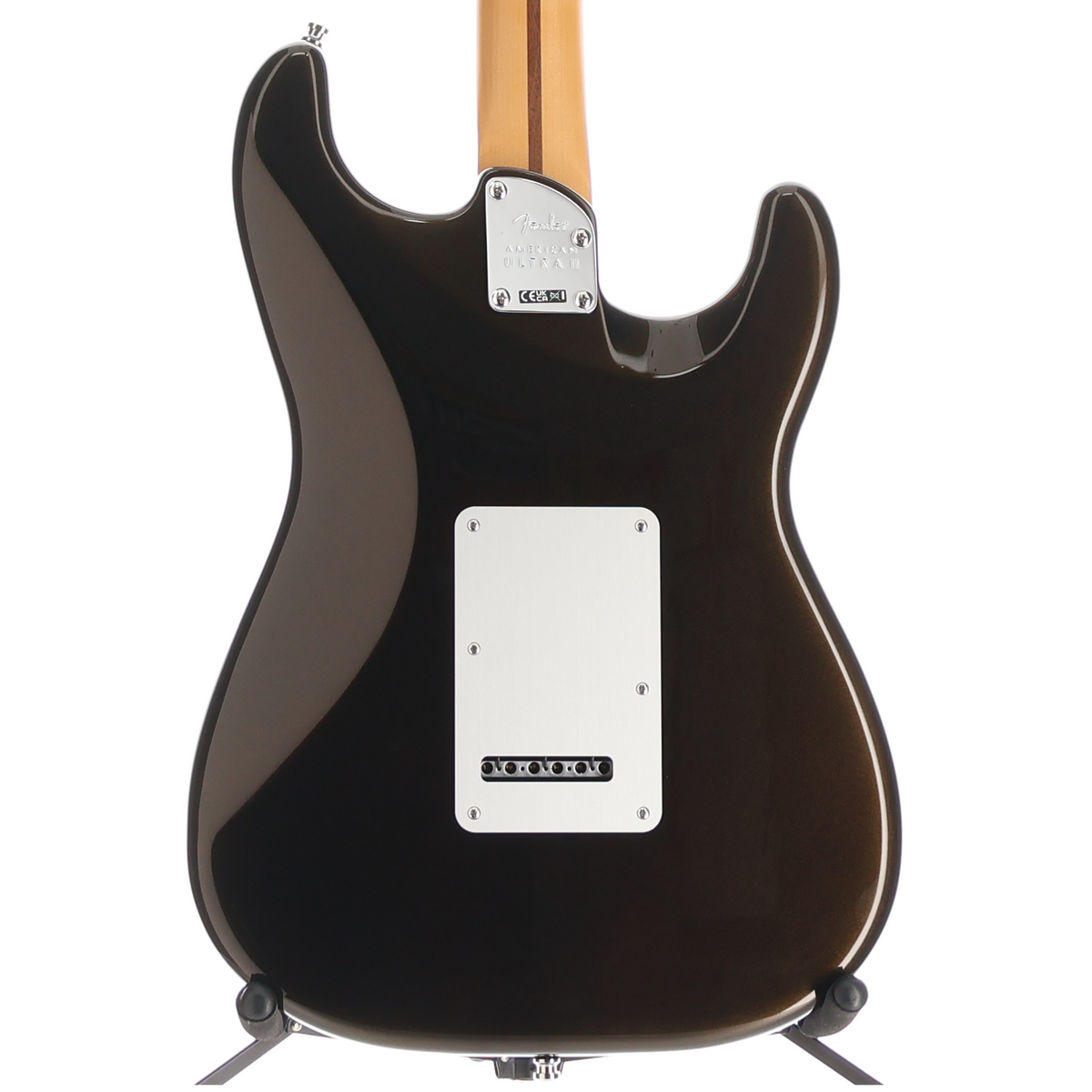 Fender American Ultra II Stratocaster® Left-Hand, Ebony Fingerboard, Texas Tea (RC2) (02309)