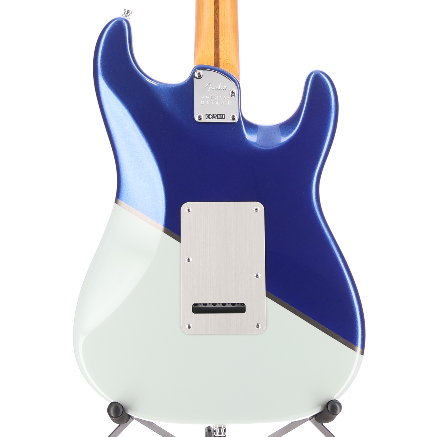 Fender American Ultra II Stratocaster Left-Hand, Maple Fingerboard - Lapis Blue Custom Paint (A6) (38571)