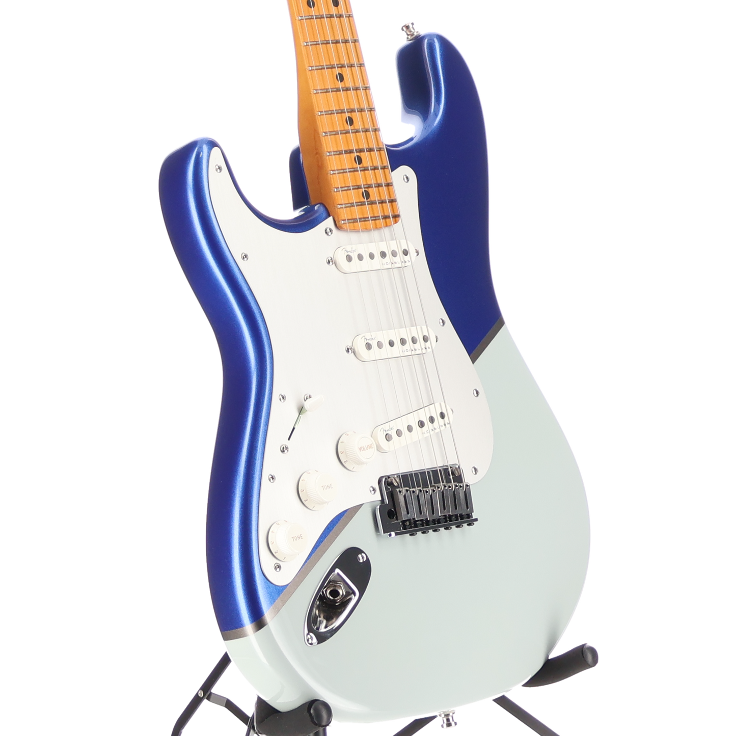 Fender American Ultra II Stratocaster Left-Hand, Maple Fingerboard - Lapis Blue Custom Paint (A6) (38571)