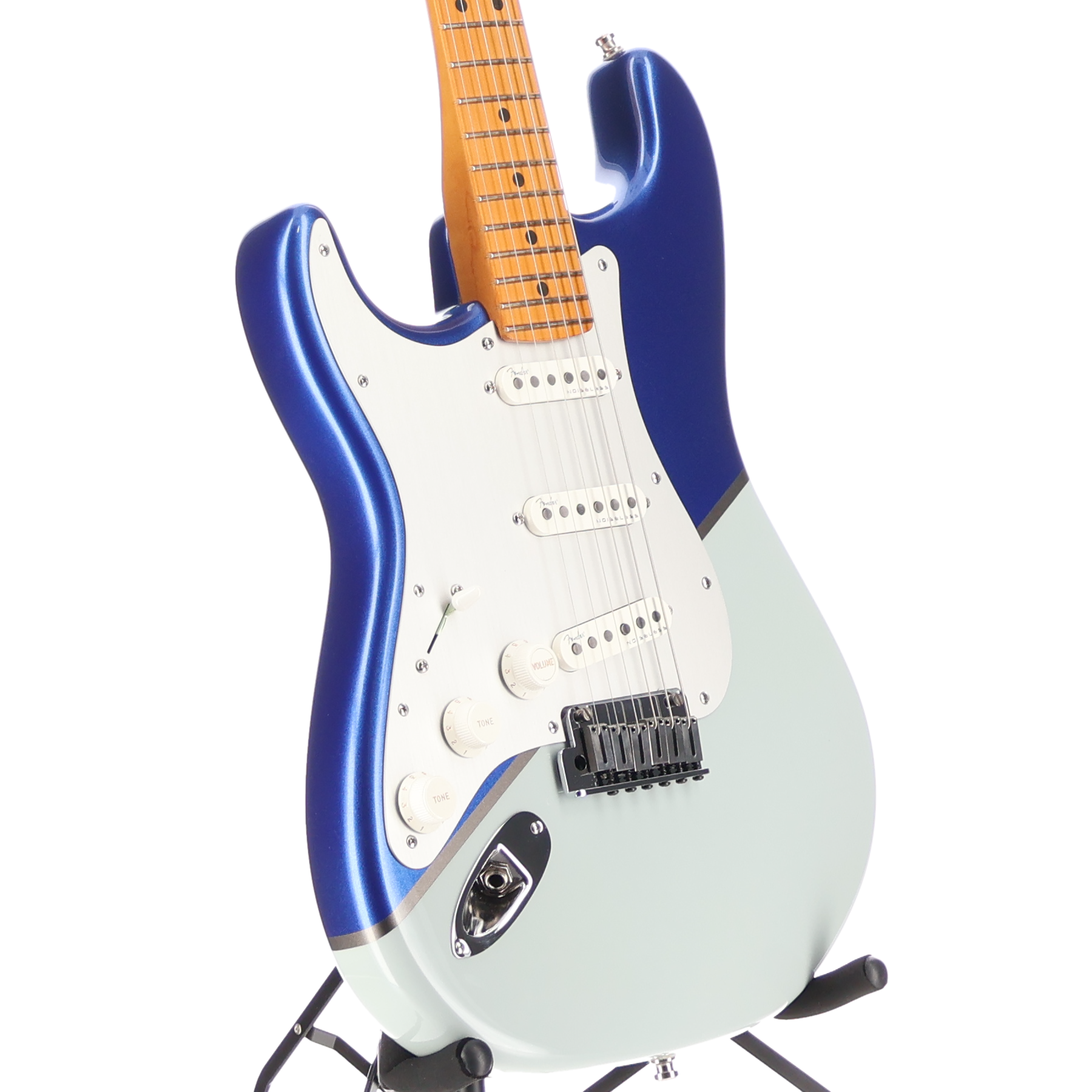 Fender American Ultra II Stratocaster Left-Hand, Maple Fingerboard - Lapis Blue Custom Paint (A6) (38571)