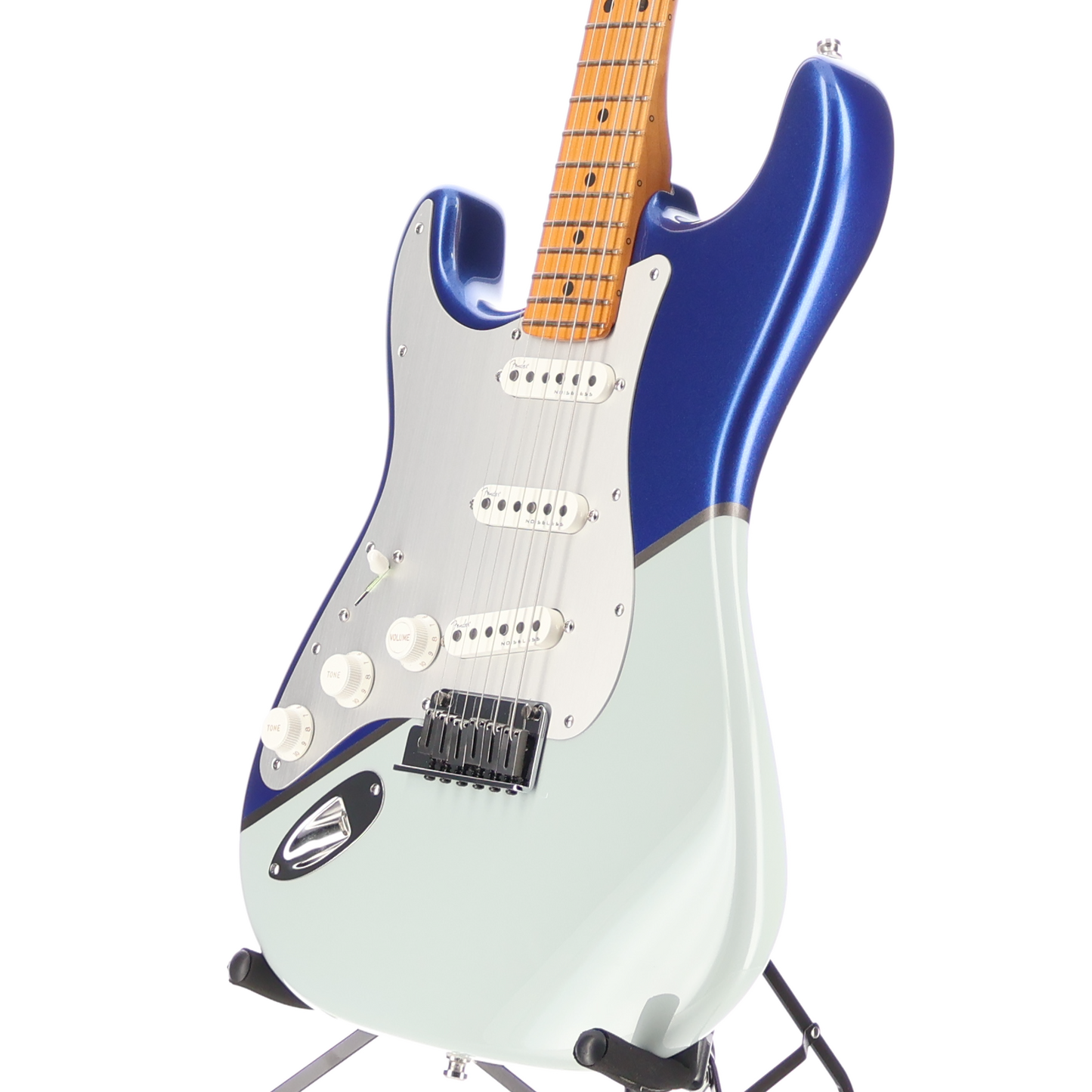 Fender American Ultra II Stratocaster Left-Hand, Maple Fingerboard - Lapis Blue Custom Paint (A6) (38571)