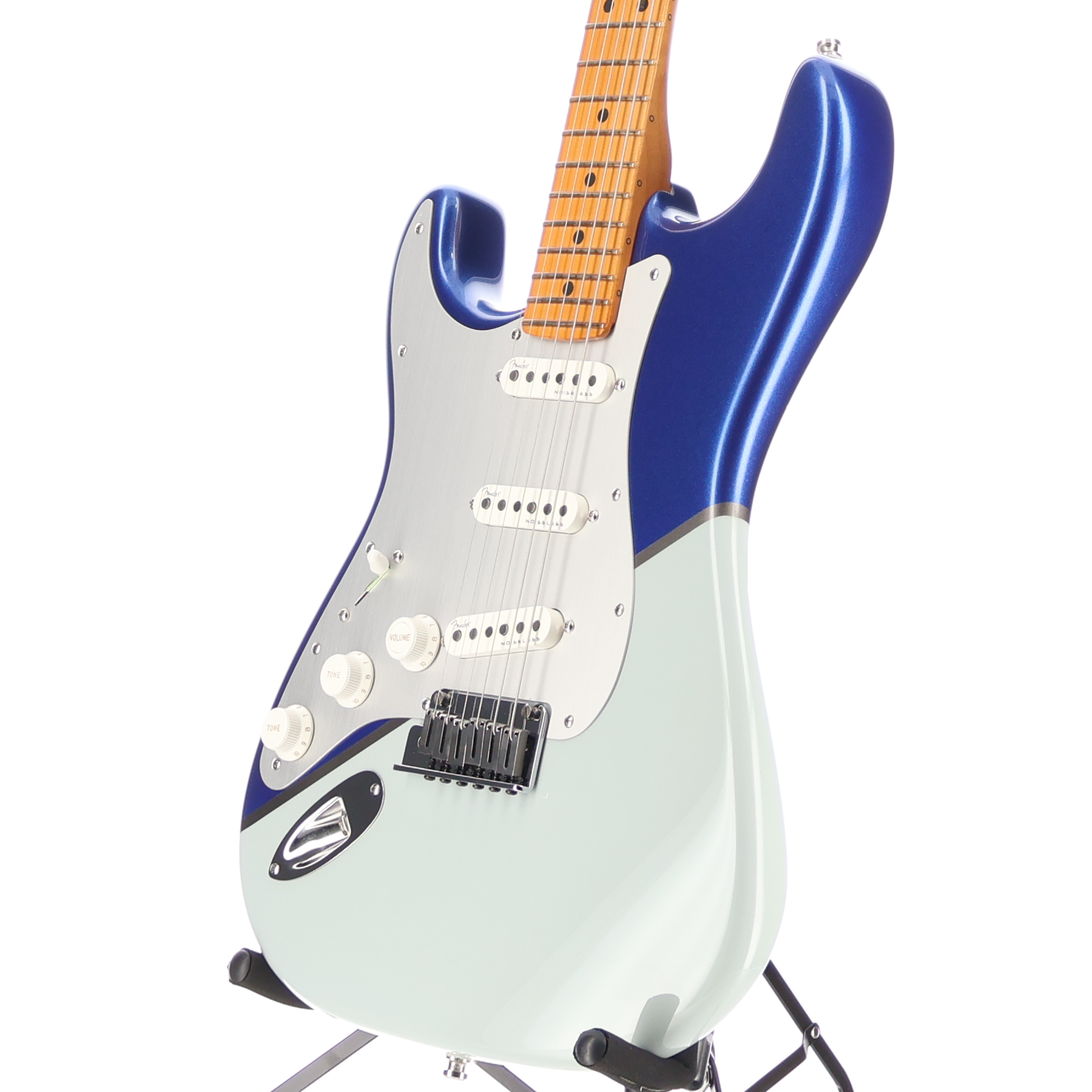 Fender American Ultra II Stratocaster Left-Hand, Maple Fingerboard - Lapis Blue Custom Paint (A6) (38571)