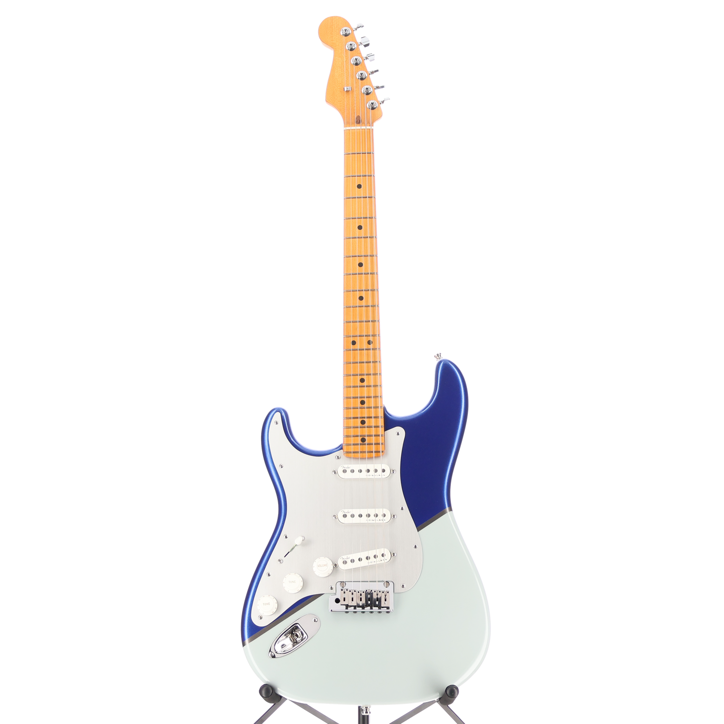 Fender American Ultra II Stratocaster Left-Hand, Maple Fingerboard - Lapis Blue Custom Paint (A6) (38571)