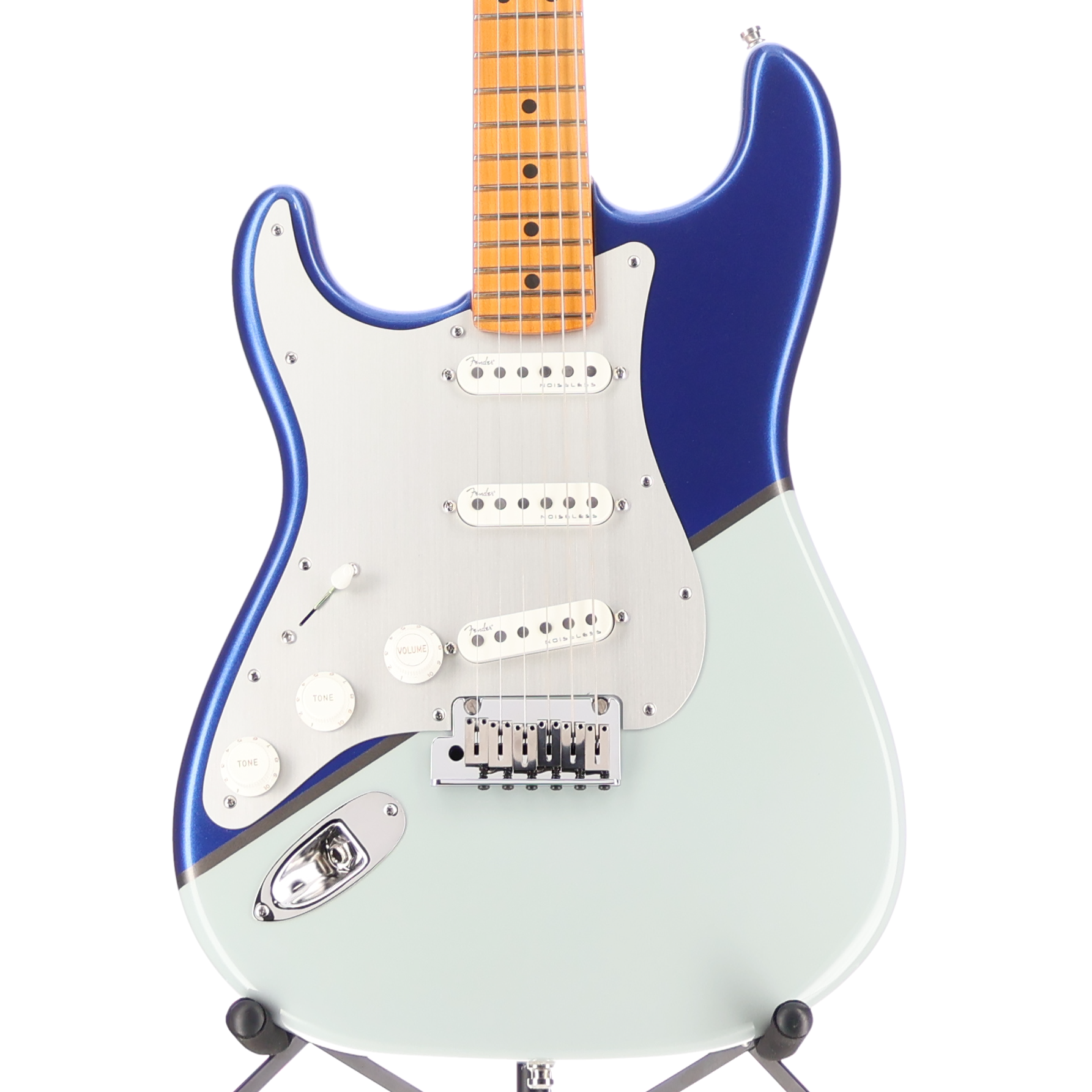 Fender American Ultra II Stratocaster Left-Hand, Maple Fingerboard - Lapis Blue Custom Paint (A6) (38571)