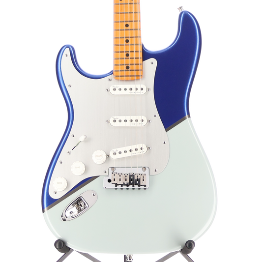 Fender American Ultra II Stratocaster Left-Hand, Maple Fingerboard - Lapis Blue Custom Paint (A6) (38571)
