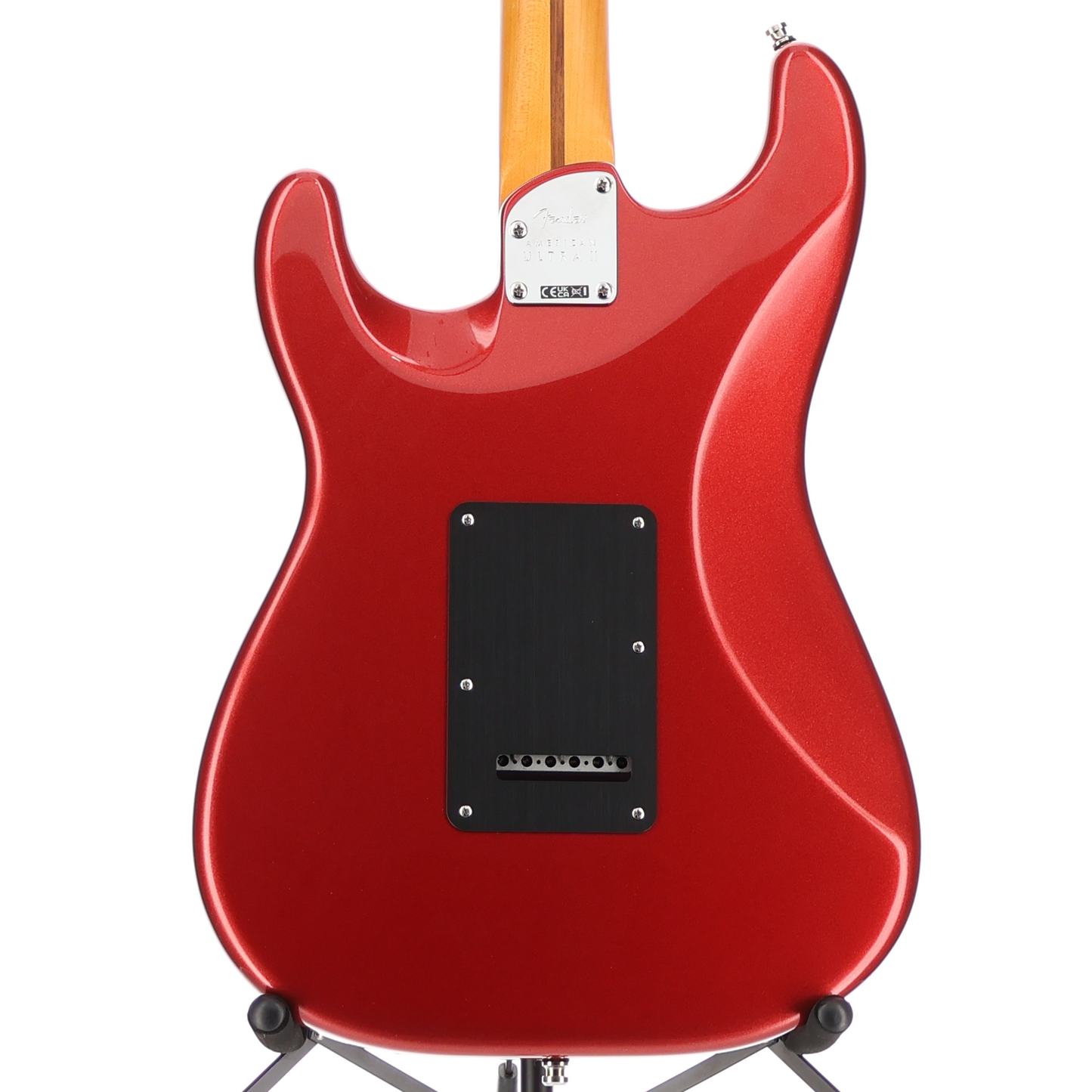 Fender American Ultra II Stratocaster, Maple Fingerboard, Sinister Red (Q10) (34396)
