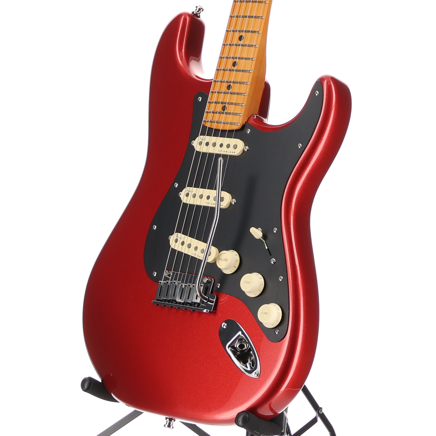 Fender American Ultra II Stratocaster, Maple Fingerboard, Sinister Red (Q10) (34396)