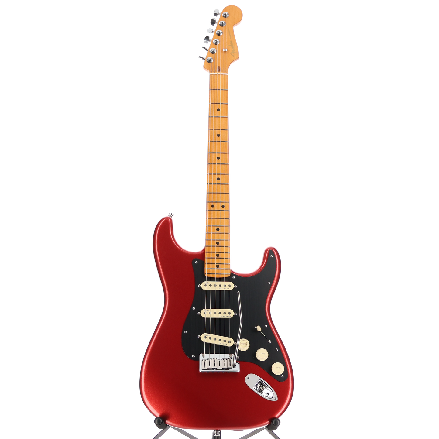 Fender American Ultra II Stratocaster, Maple Fingerboard, Sinister Red (Q10) (34396)