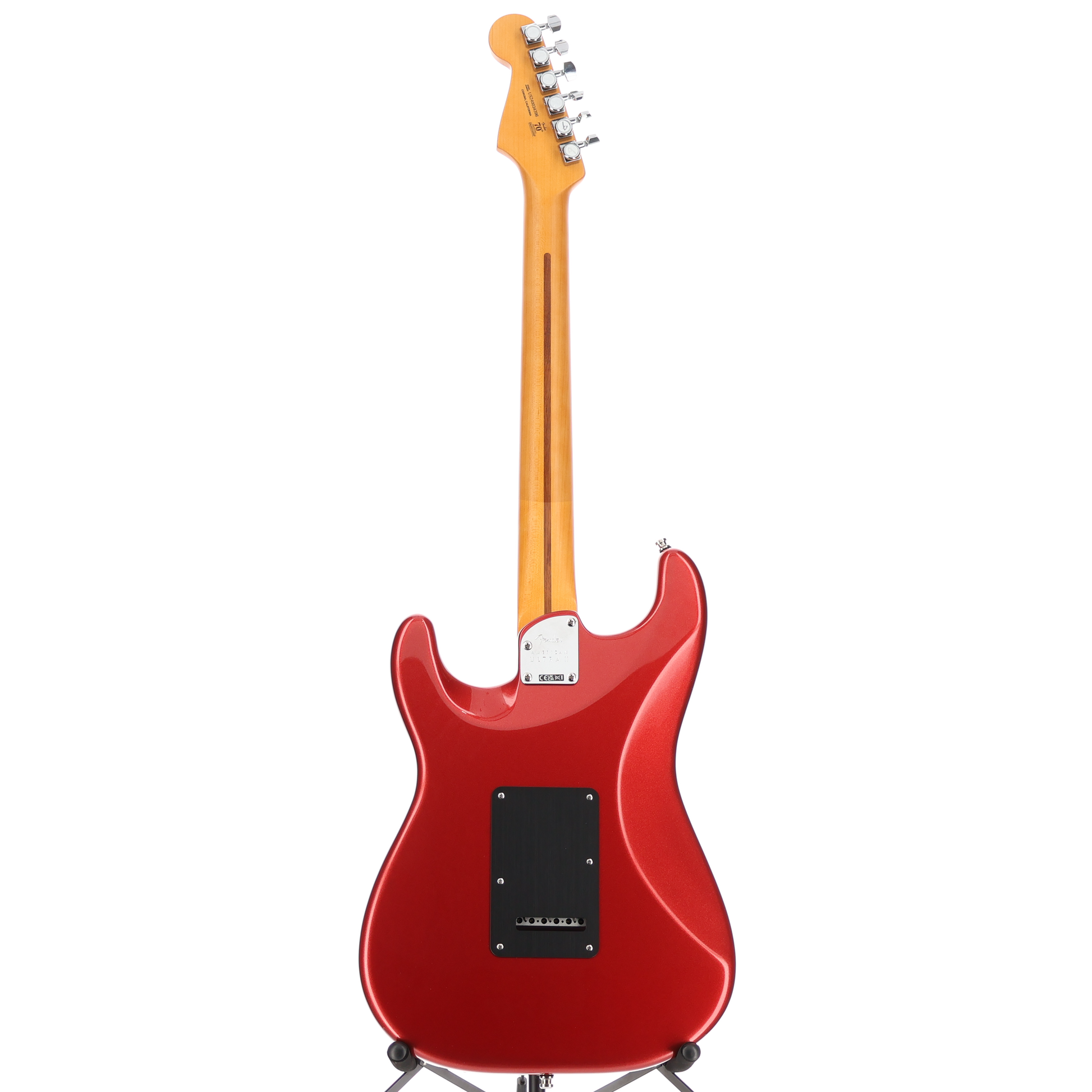 Fender American Ultra II Stratocaster, Maple Fingerboard, Sinister Red (Q10) (34396)