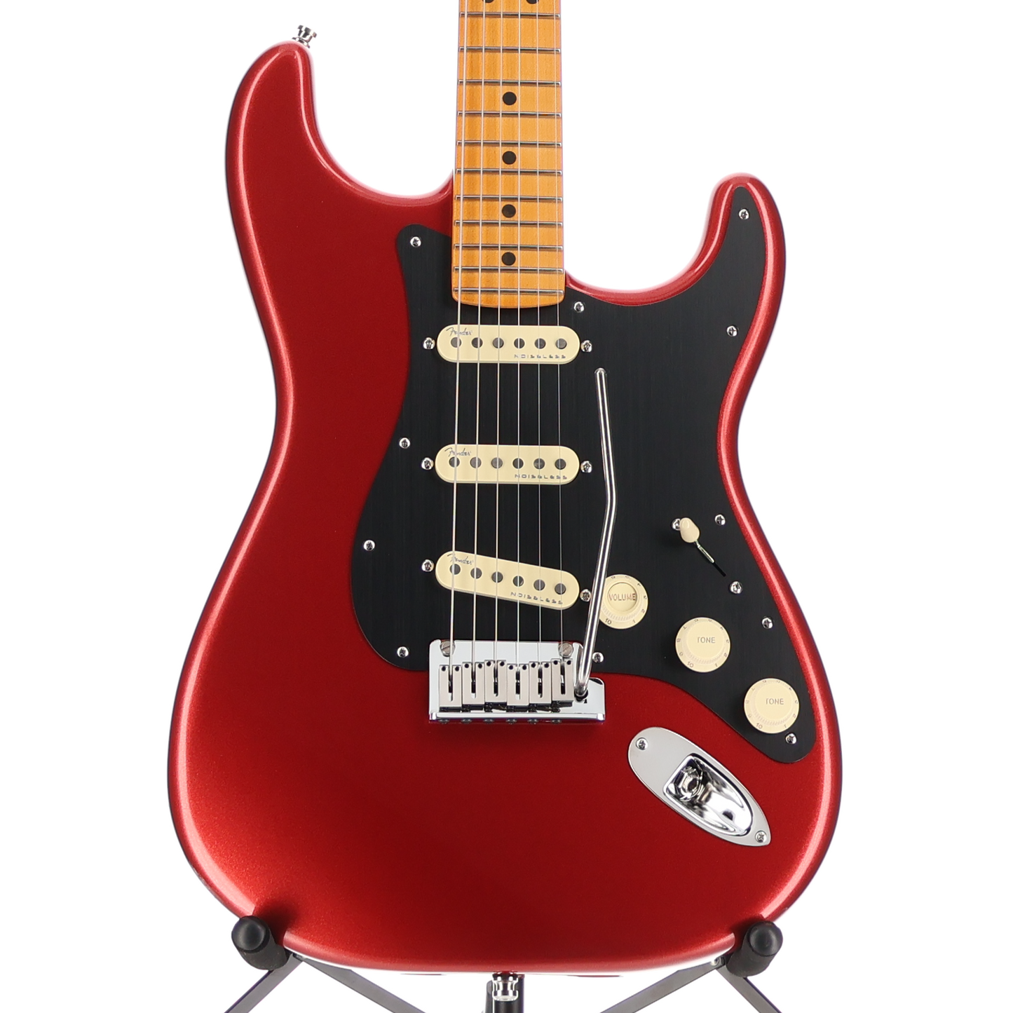 Fender American Ultra II Stratocaster, Maple Fingerboard, Sinister Red (Q10) (34396)