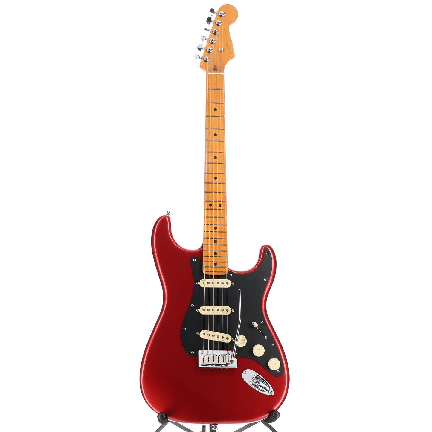 Fender American Ultra II Stratocaster, Maple Fingerboard, Sinister Red (Q7) (26906)