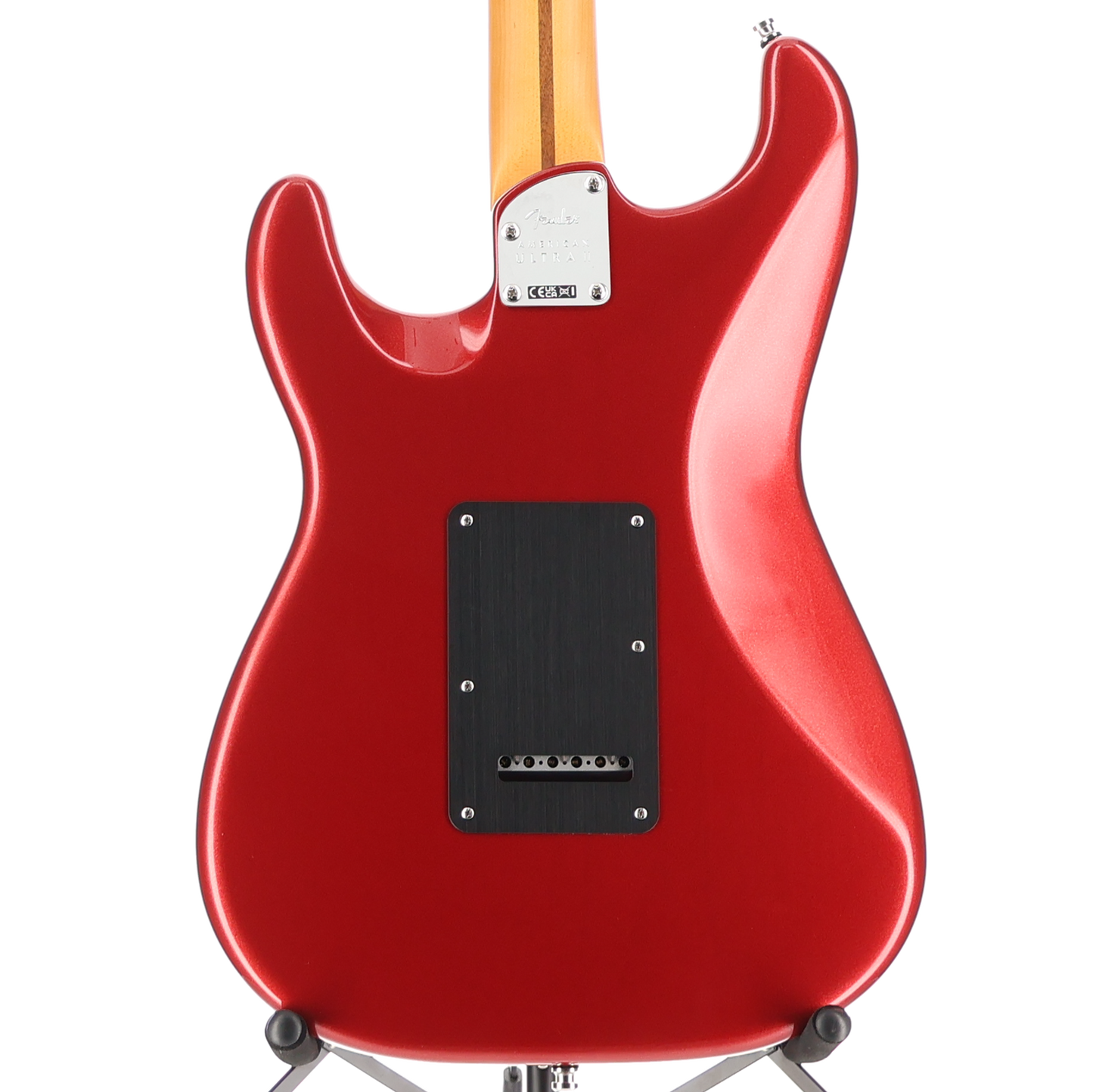 Fender American Ultra II Stratocaster, Maple Fingerboard, Sinister Red (R1) (37887)