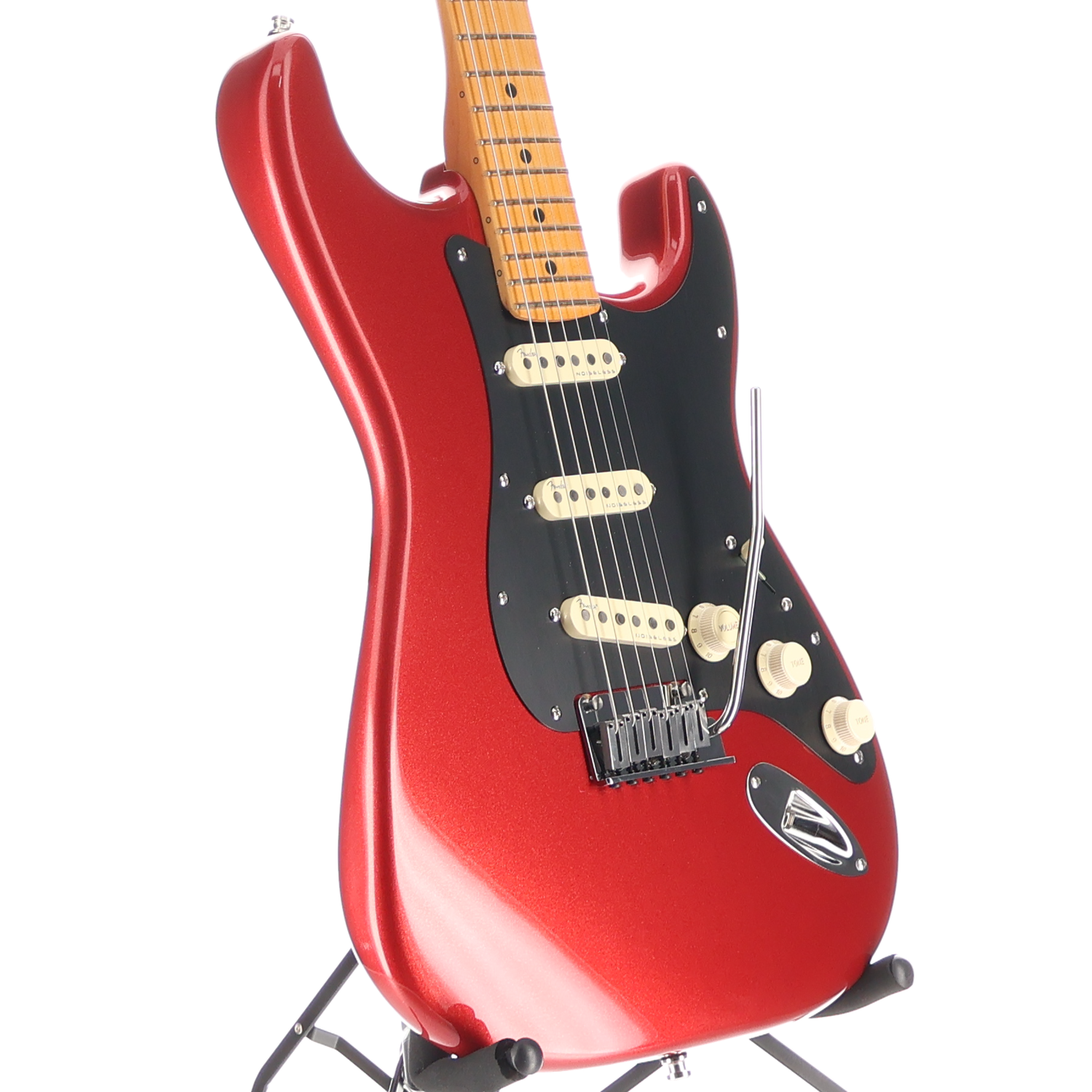 Fender American Ultra II Stratocaster, Maple Fingerboard, Sinister Red (R1) (37887)