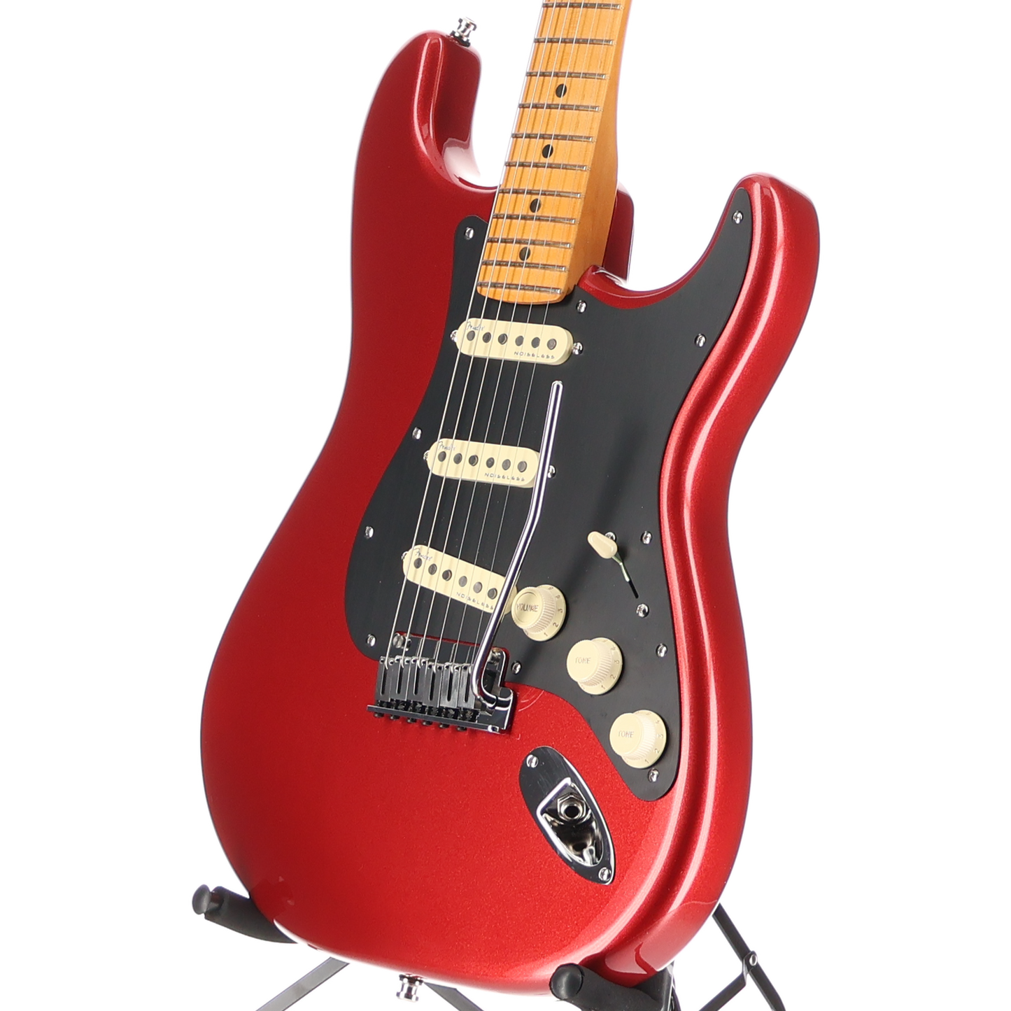 Fender American Ultra II Stratocaster, Maple Fingerboard, Sinister Red (R1) (37887)