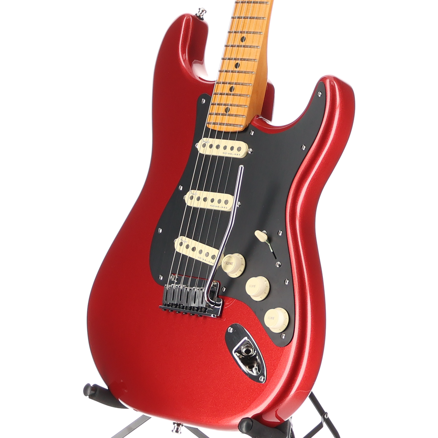 Fender American Ultra II Stratocaster, Maple Fingerboard, Sinister Red (R1) (37887)