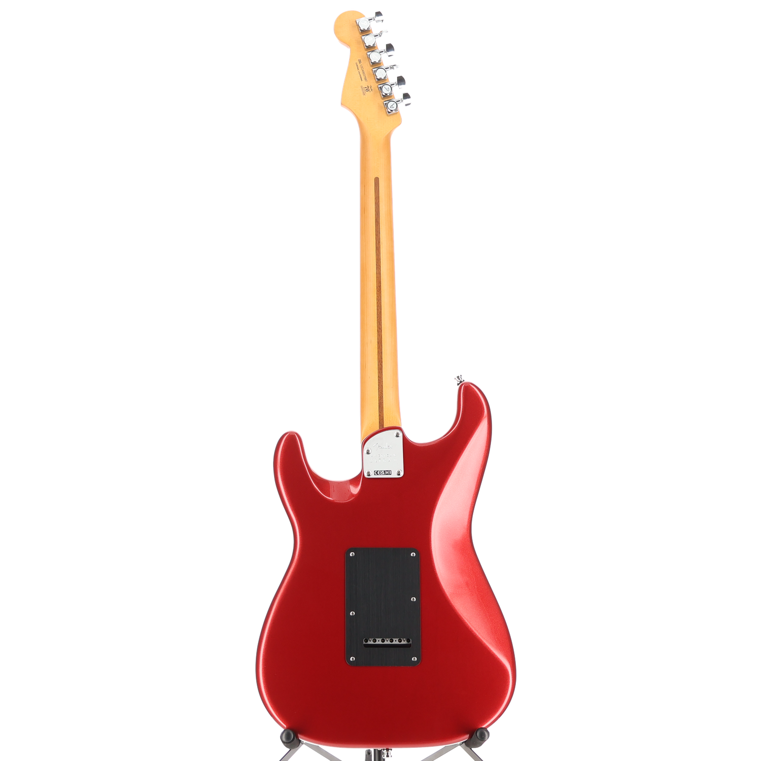 Fender American Ultra II Stratocaster, Maple Fingerboard, Sinister Red (R1) (37887)