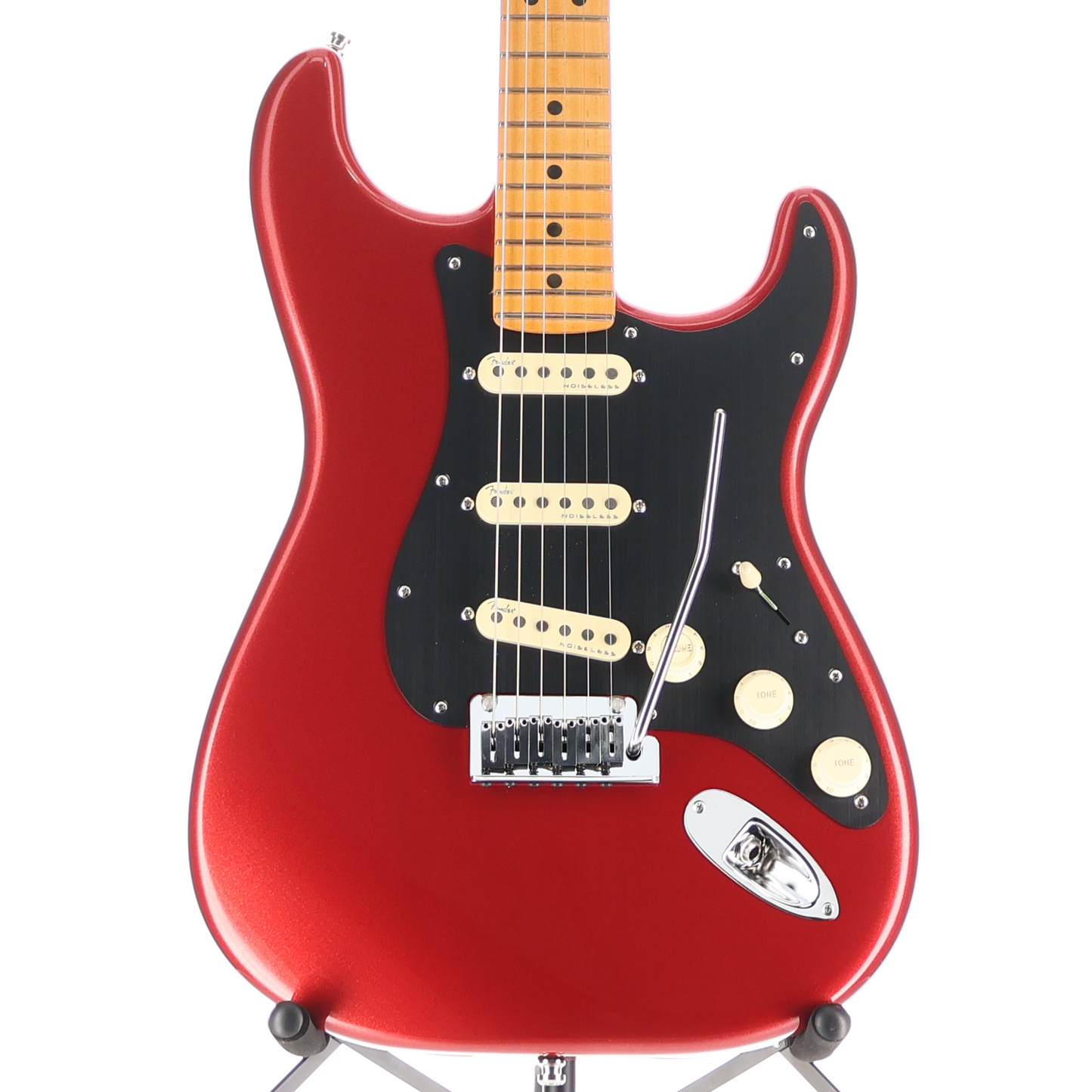 Fender American Ultra II Stratocaster, Maple Fingerboard, Sinister Red (R1) (37887)