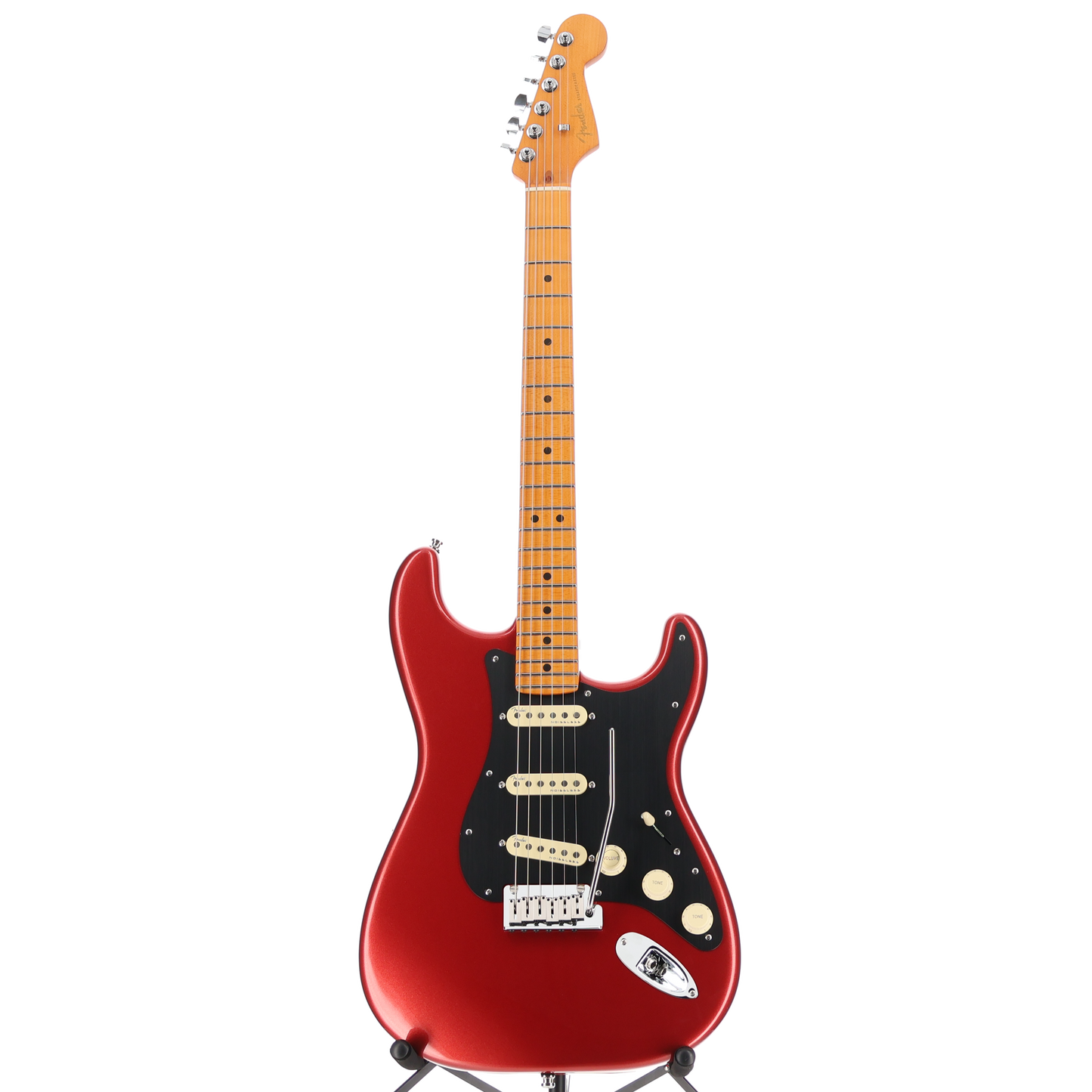 Fender American Ultra II Stratocaster, Sinister Red, Premium Setup (O2) (13925)