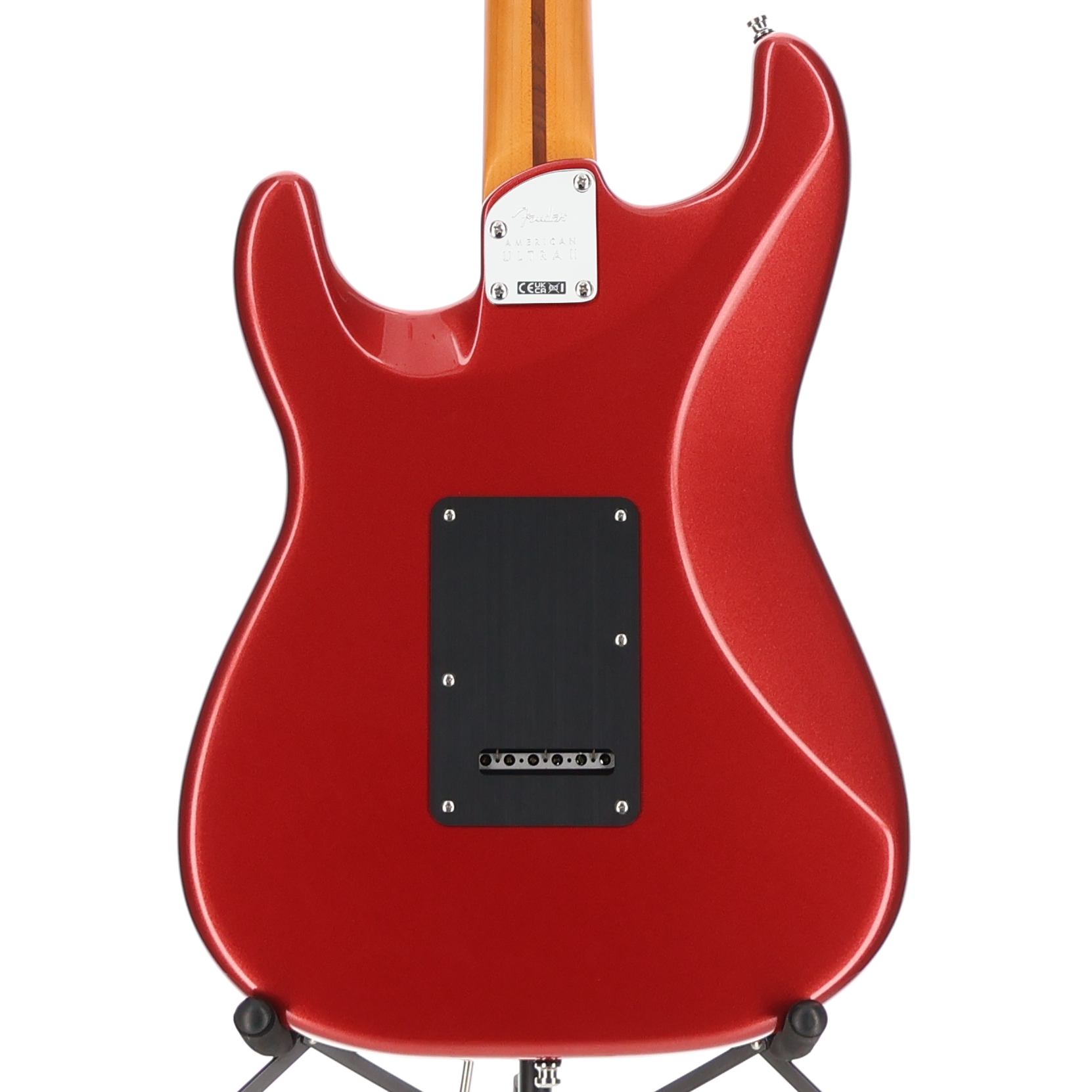 Fender American Ultra II Stratocaster, Sinister Red, Premium Setup (O2)(13925) (13925)