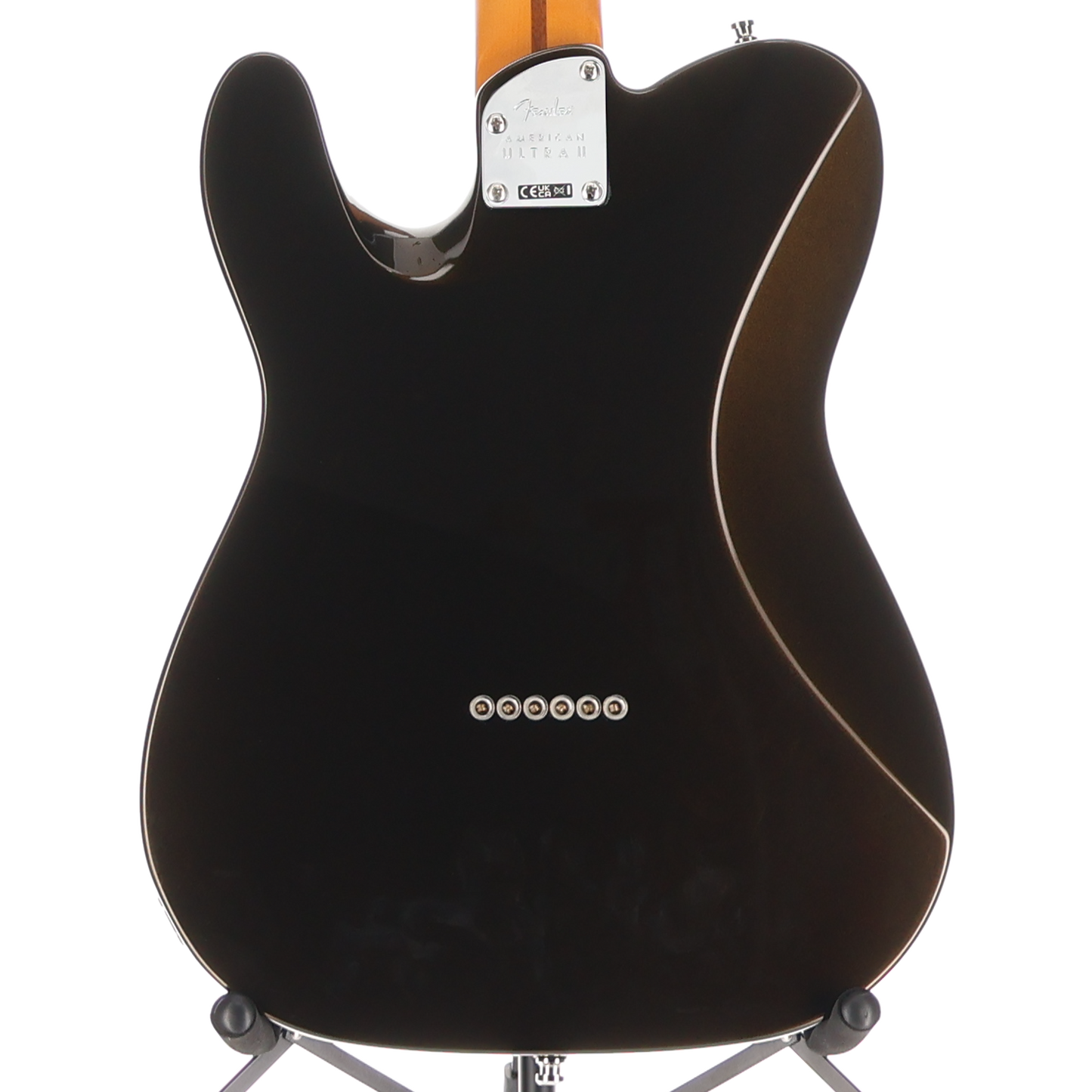 Fender American Ultra II Telecaster, Ebony Fingerboard, Texas Tea (D12) (26220)
