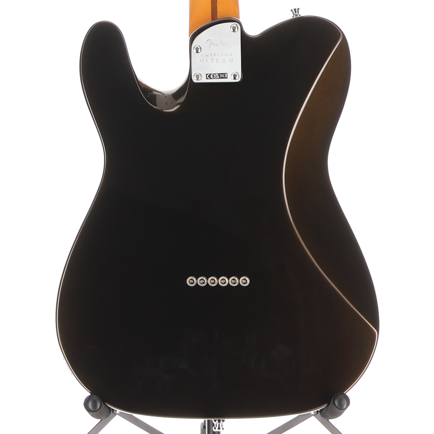 Fender American Ultra II Telecaster, Ebony Fingerboard, Texas Tea (D12) (26220)