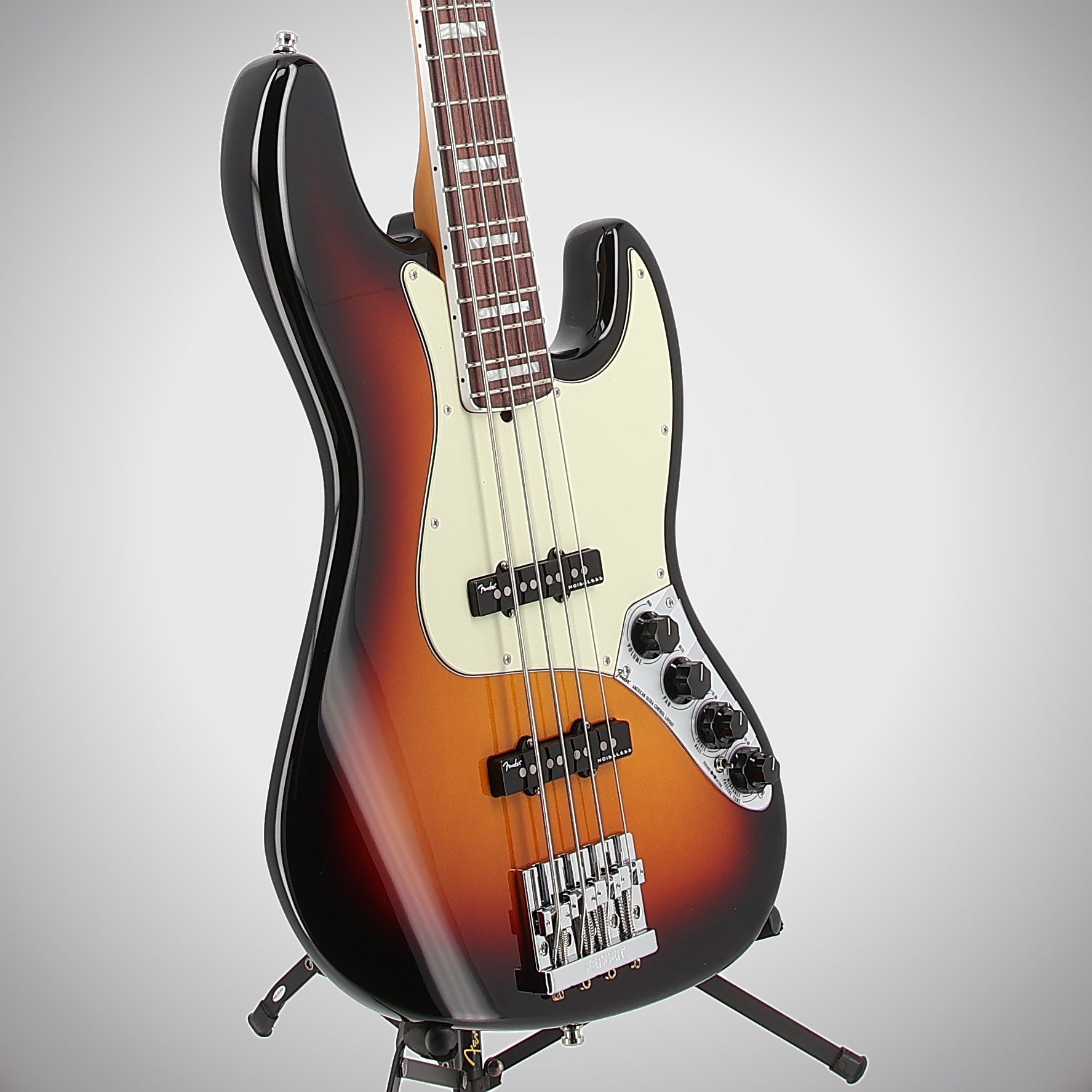 Fender American Ultra Jazz Bass, Rosewood Fingerboard, Ultraburst (EF5) (02012)