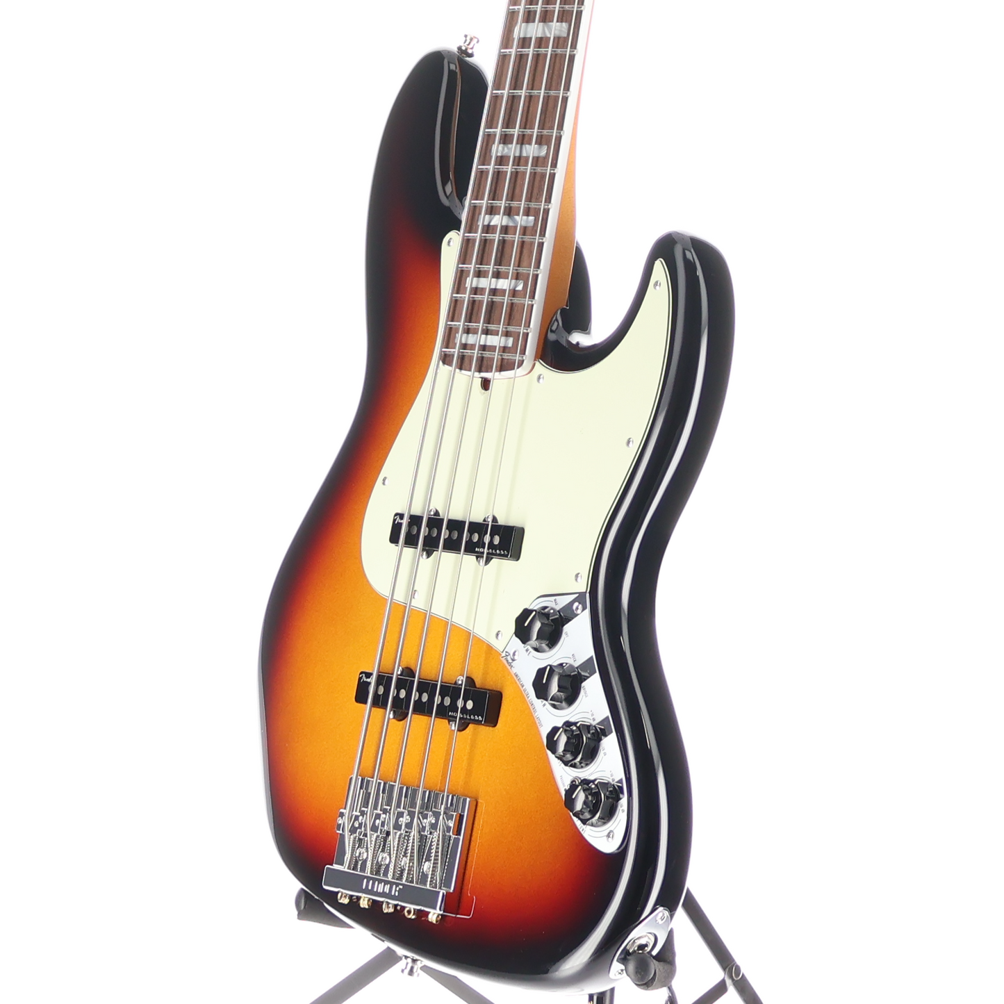 Fender American Ultra Jazz Bass V, Rosewood Fingerboard, Ultraburst (BB2) (16839)
