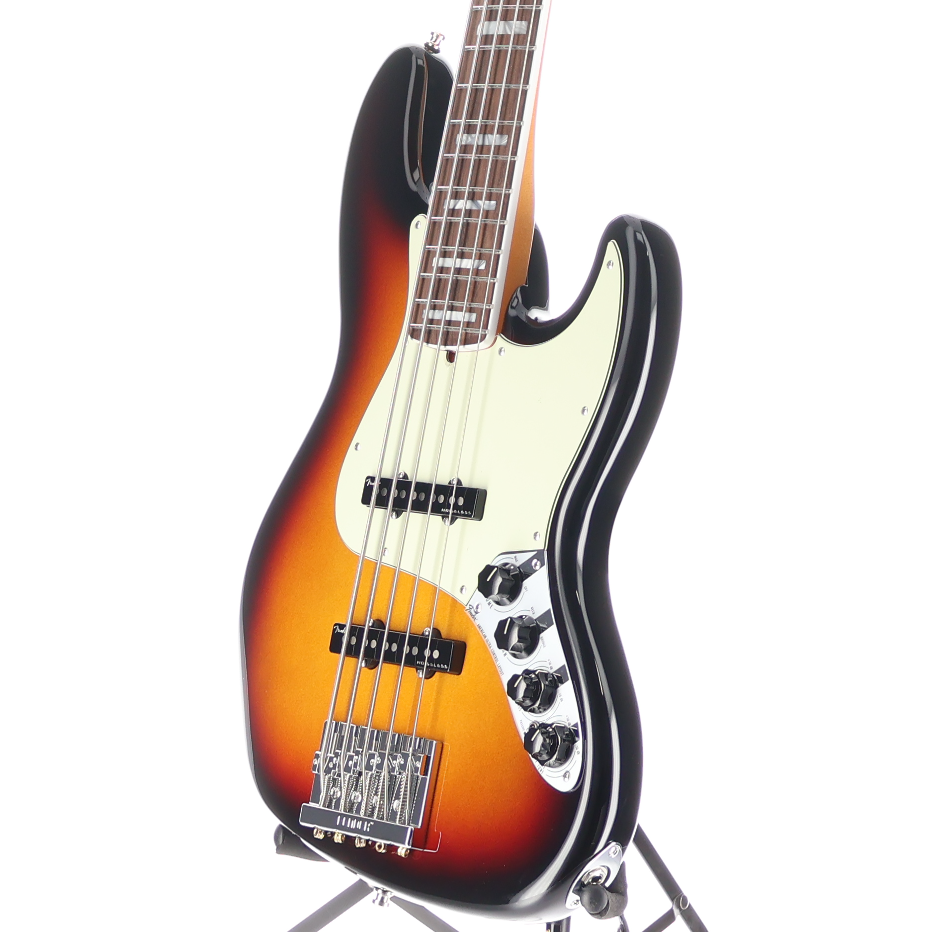 Fender American Ultra Jazz Bass V, Rosewood Fingerboard, Ultraburst (BB2) (16839)