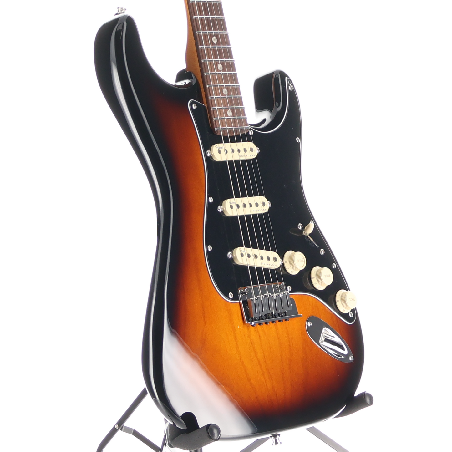 Fender American Ultra Luxe Stratocaster, 2-Color Sunburst, Stage Ready (A6) (06909)