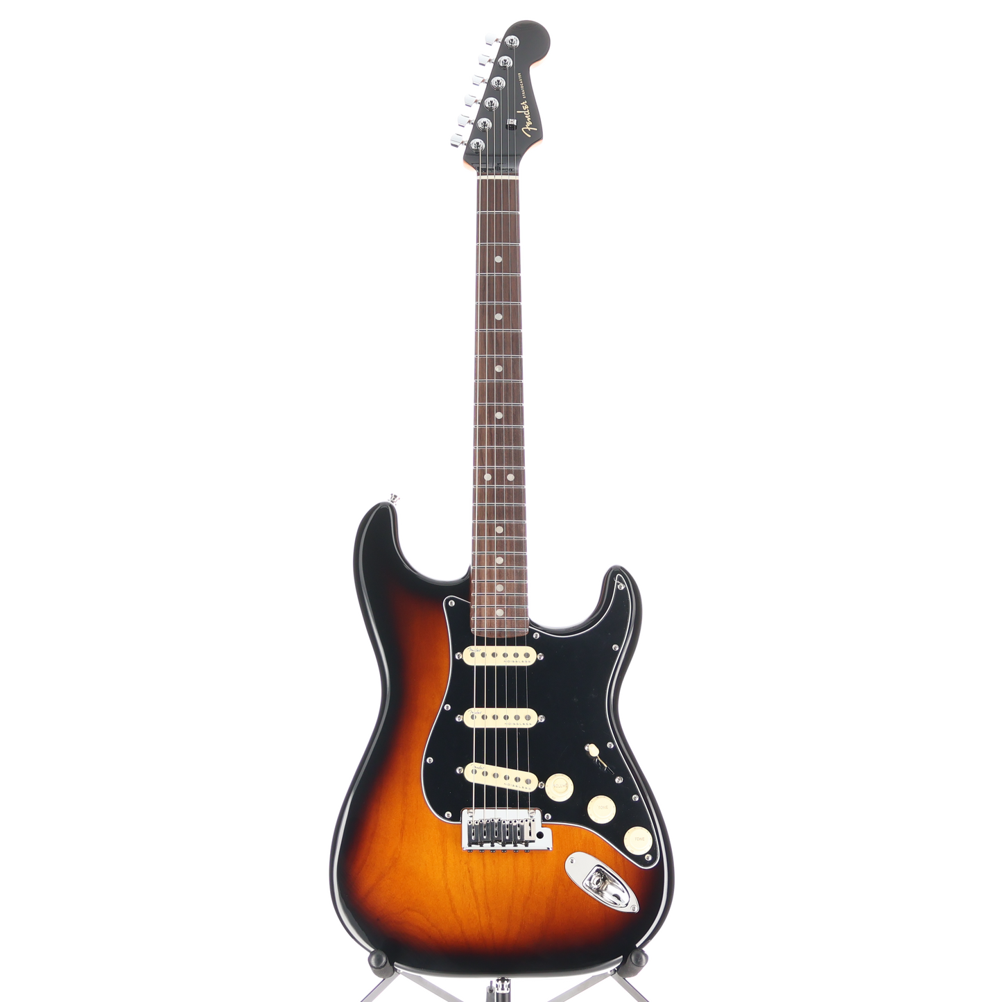 Fender American Ultra Luxe Stratocaster, 2-Color Sunburst, Stage Ready (A6) (06909)