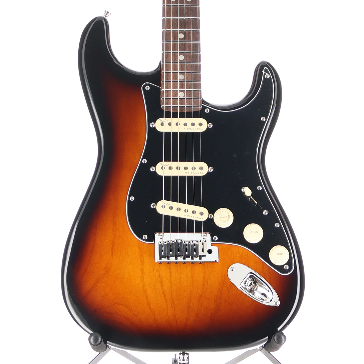 Fender American Ultra Luxe Stratocaster, 2-Color Sunburst, Stage Ready (A6) (06909)