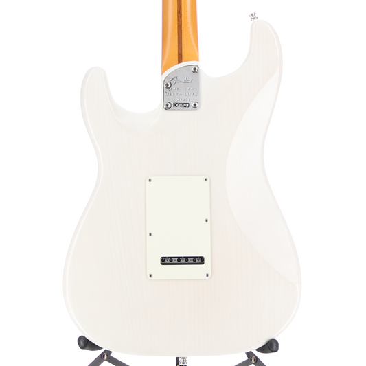 Fender American Ultra Luxe Vintage '50s Stratocaster, Maple Fingerboard, White Blonde (RC3) (20628)