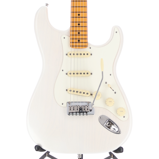Fender American Ultra Luxe Vintage '50s Stratocaster, Maple Fingerboard, White Blonde (RC3) (20628)