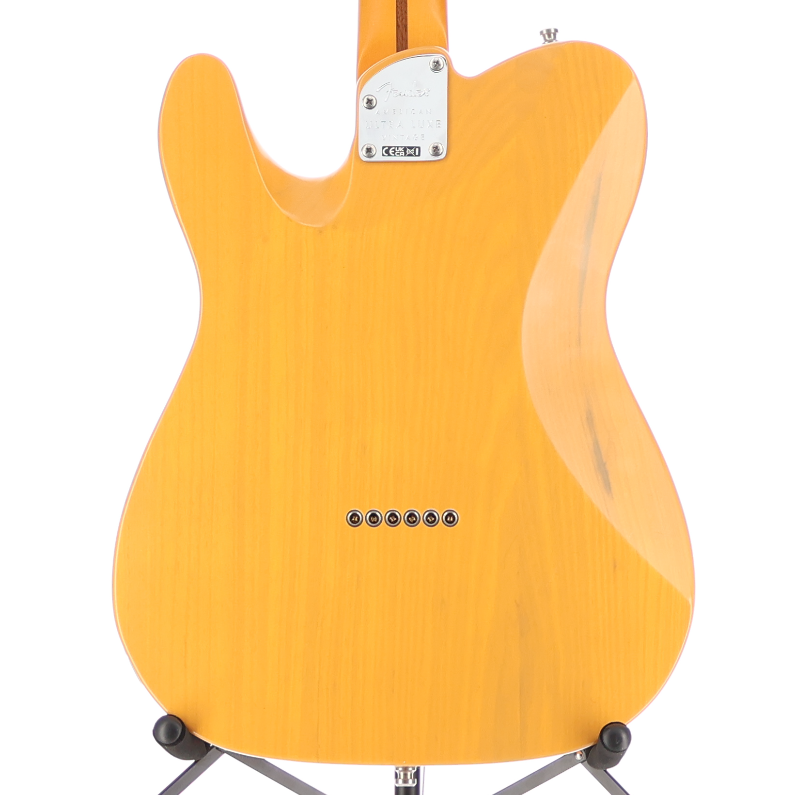 Fender American Ultra Luxe Vintage '50s Telecaster, Maple Fingerboard, Butterscotch Blonde (RC2)(09291) (09291)