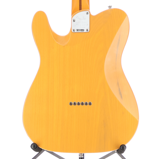 Fender American Ultra Luxe Vintage '50s Telecaster, Maple Fingerboard, Butterscotch Blonde (RC2)(09291) (09291)