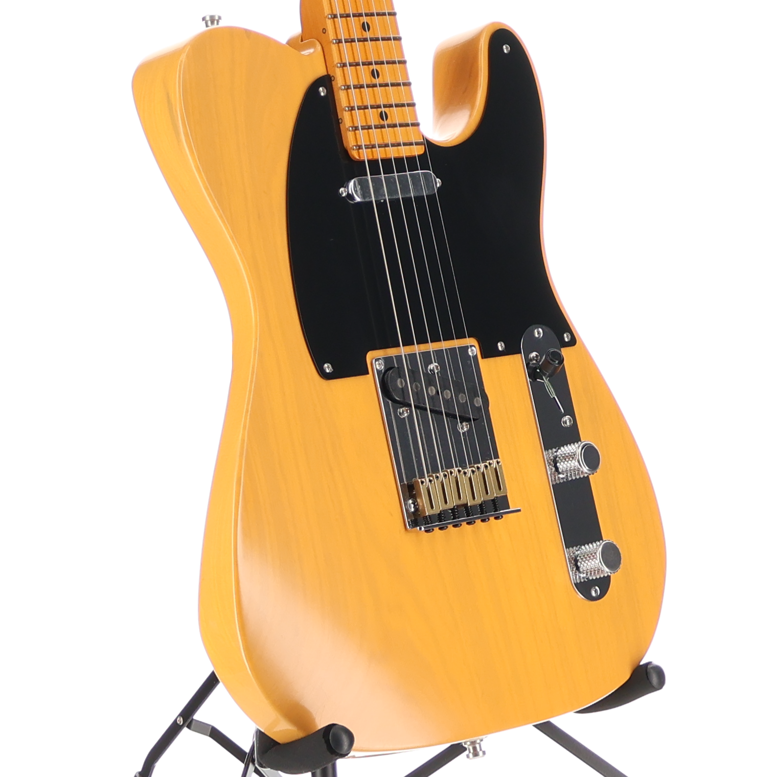 Fender American Ultra Luxe Vintage '50s Telecaster, Maple Fingerboard, Butterscotch Blonde (RC2)(09291) (09291)