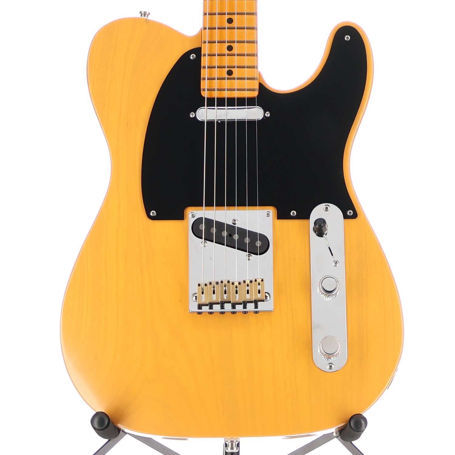 Fender American Ultra Luxe Vintage '50s Telecaster, Maple Fingerboard, Butterscotch Blonde (RC2)(09291) (09291)