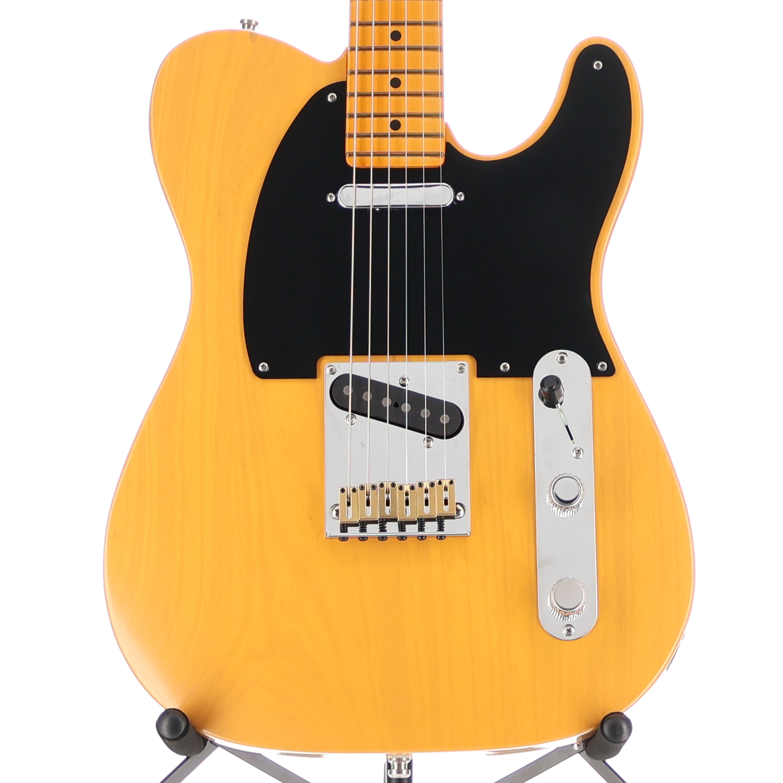 Fender American Ultra Luxe Vintage '50s Telecaster, Maple Fingerboard, Butterscotch Blonde (RC2)(09291) (09291)