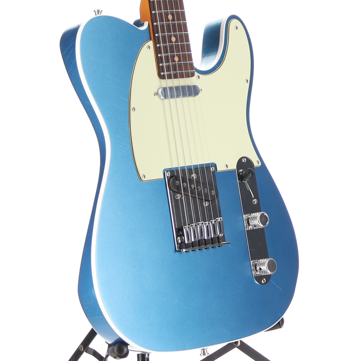 Fender American Ultra Luxe Vintage '60s Custom Telecaster, Rosewood Fingerboard, Lake Placid Blue (RC3) (30470)