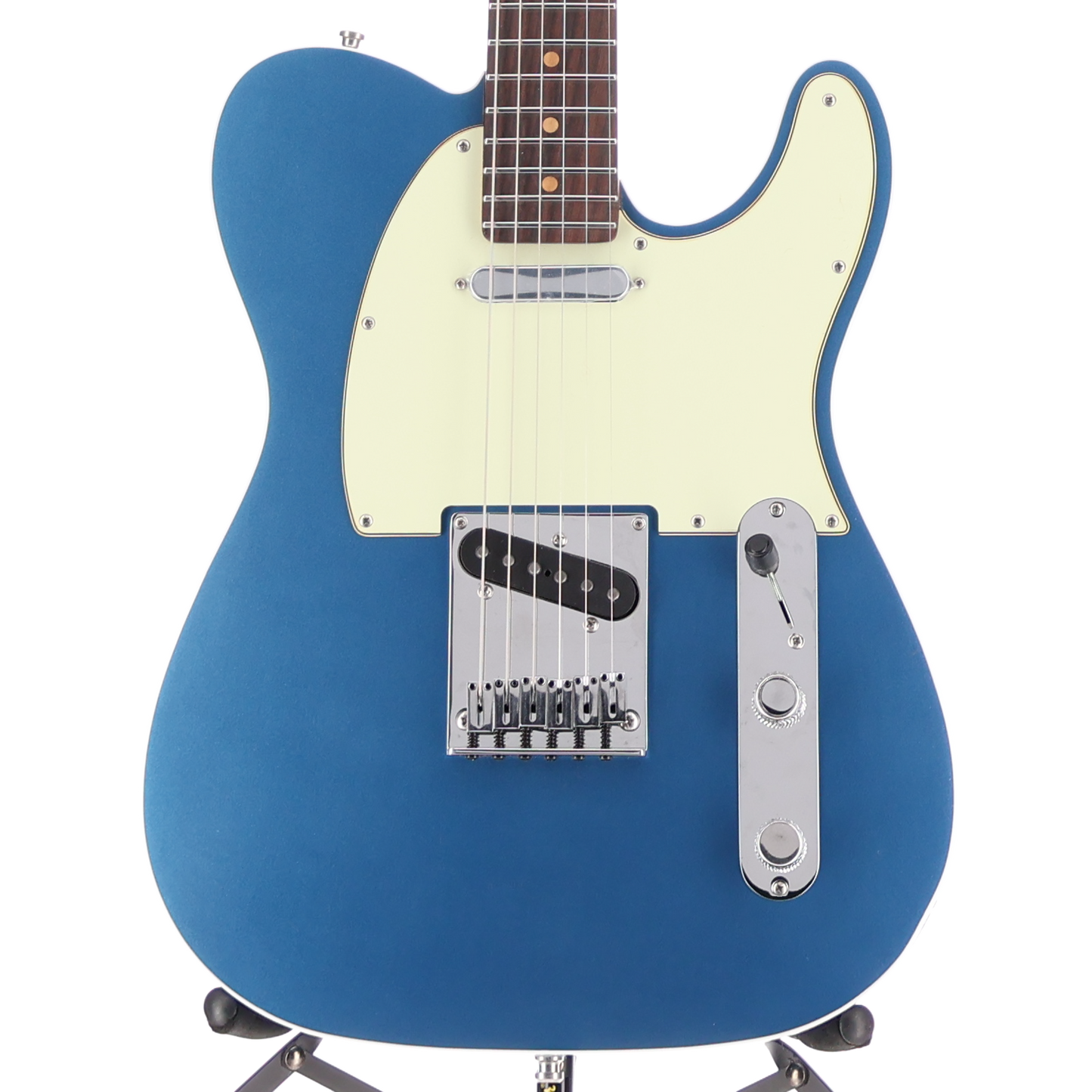 Fender American Ultra Luxe Vintage '60s Custom Telecaster, Rosewood Fingerboard, Lake Placid Blue (RC3) (30470)