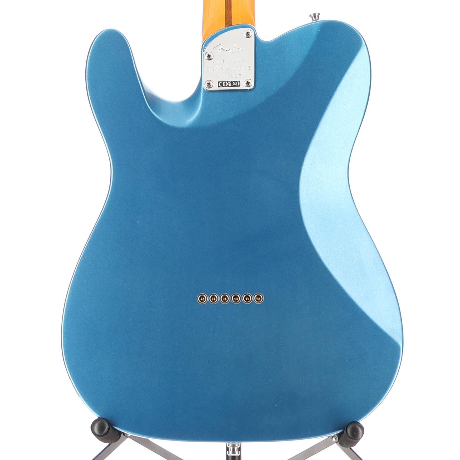 Fender American Ultra Luxe Vintage '60s Custom Telecaster, Rosewood Fingerboard, Lake Placid Blue (X4) (06363)