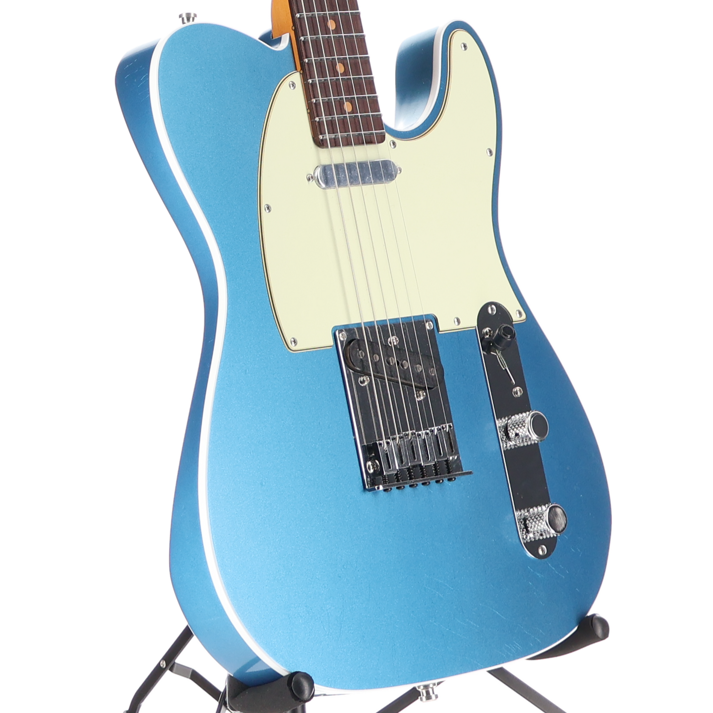Fender American Ultra Luxe Vintage '60s Custom Telecaster, Rosewood Fingerboard, Lake Placid Blue (X4) (06363)