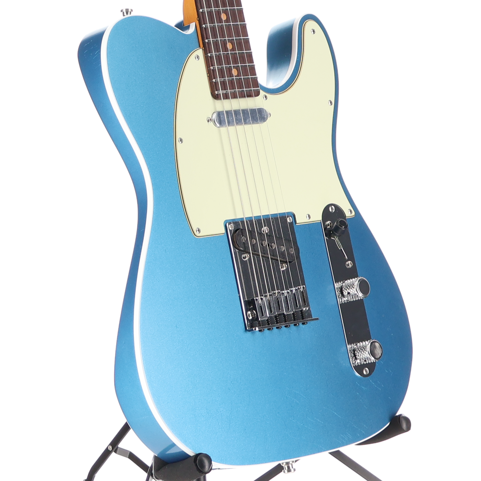 Fender American Ultra Luxe Vintage '60s Custom Telecaster, Rosewood Fingerboard, Lake Placid Blue (X4) (06363)