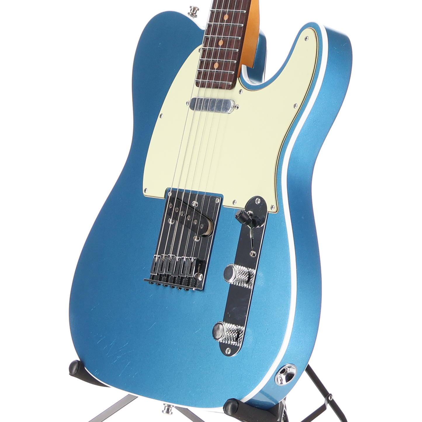 Fender American Ultra Luxe Vintage '60s Custom Telecaster, Rosewood Fingerboard, Lake Placid Blue (X4) (06363)
