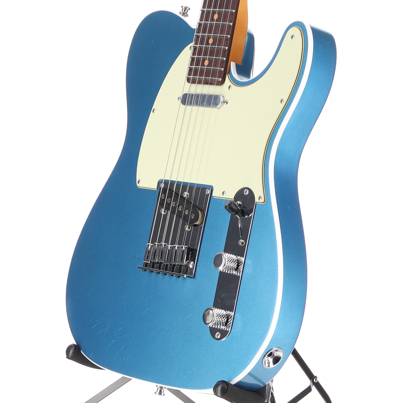 Fender American Ultra Luxe Vintage '60s Custom Telecaster, Rosewood Fingerboard, Lake Placid Blue (X4) (06363)
