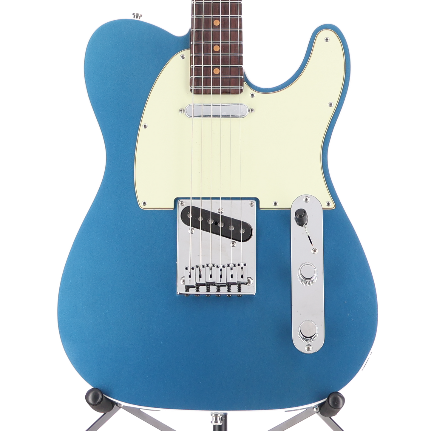 Fender American Ultra Luxe Vintage '60s Custom Telecaster, Rosewood Fingerboard, Lake Placid Blue (X4) (06363)