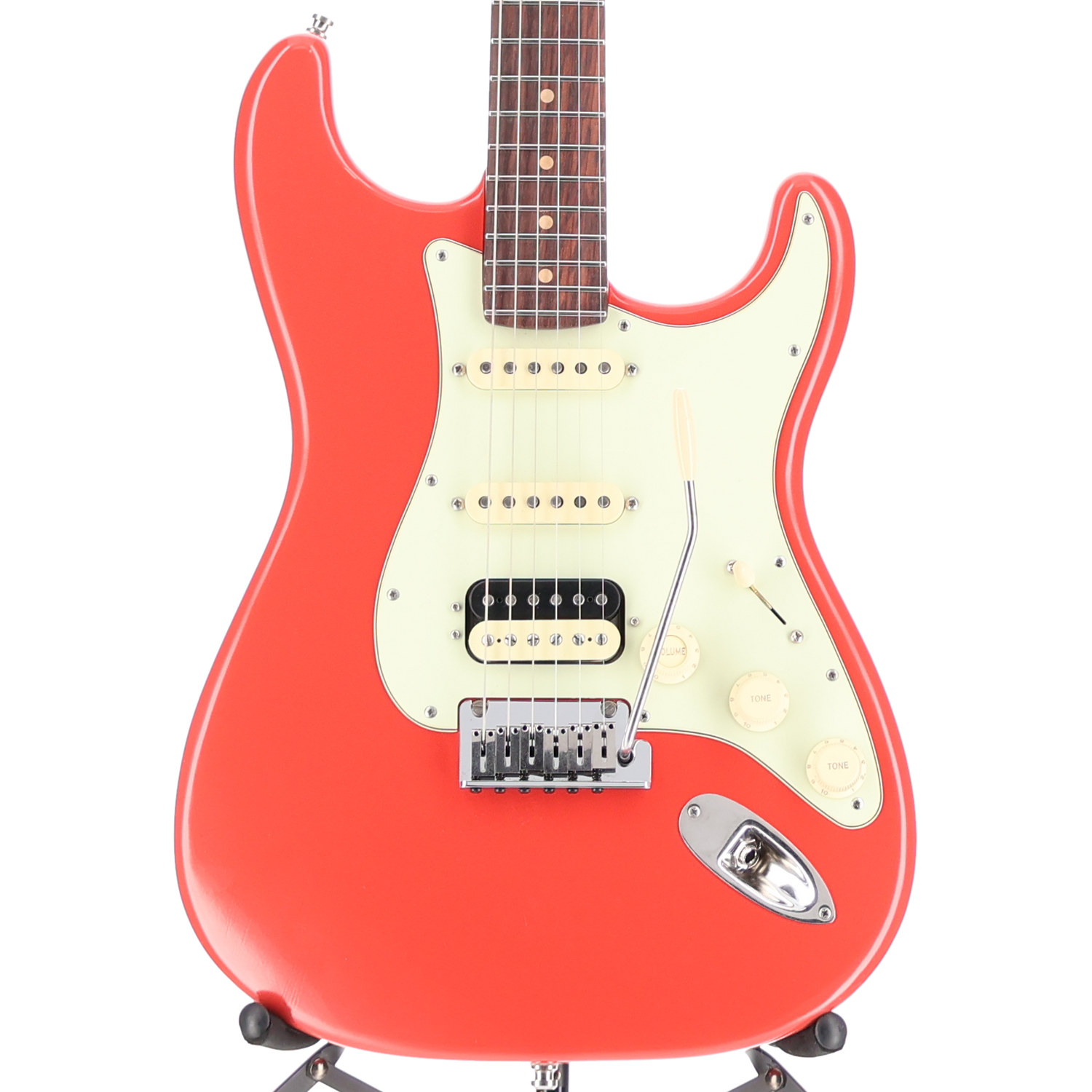 Fender American Ultra Luxe Vintage '60s Stratocaster® HSS, Rosewood Fingerboard, Fiesta Red (Z12) (35270)
